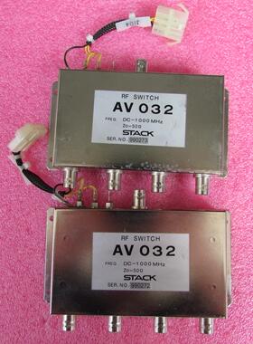 进口  AV032   DC-1000MHz  BNC母   SP4T  射频微波同轴开关