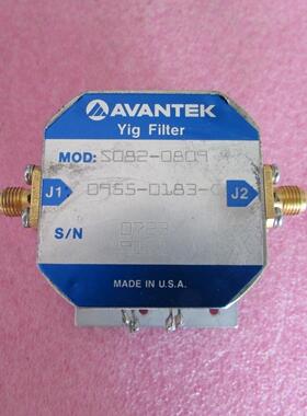 Avantek SO82-0809 4-18GHz SMA 射频微波YIG滤波器