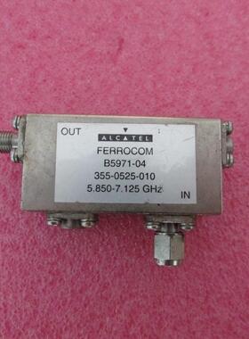 ALCATEL进口 B5971-04  5.2-8.2GHz SMA RF 射频微波同轴隔离器