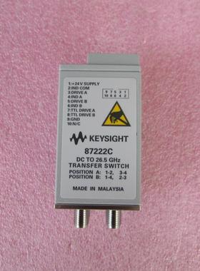 Agilent 87222C DC-26.5GHz DBDP射频微波双刀双掷同轴转换开关