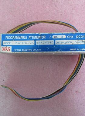 P-AT-6(8-70)A HRS DC-8GHz 0-70dB SMA 射频微 程控步进衰减器