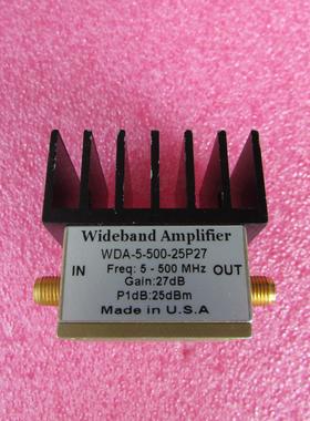 进口 5-500MHz 27dB 25dBm SMA 射频微波低噪声放大器