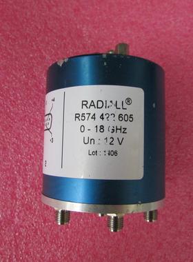 R574422605 18GHz  SMA 12V 240W SP6T射频微波同轴开关