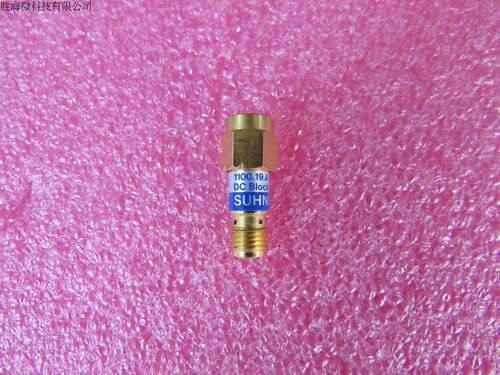 1100.19.A  H+S进口  0.1-18GHz 50V SMA 射频微波高压直流阻断器