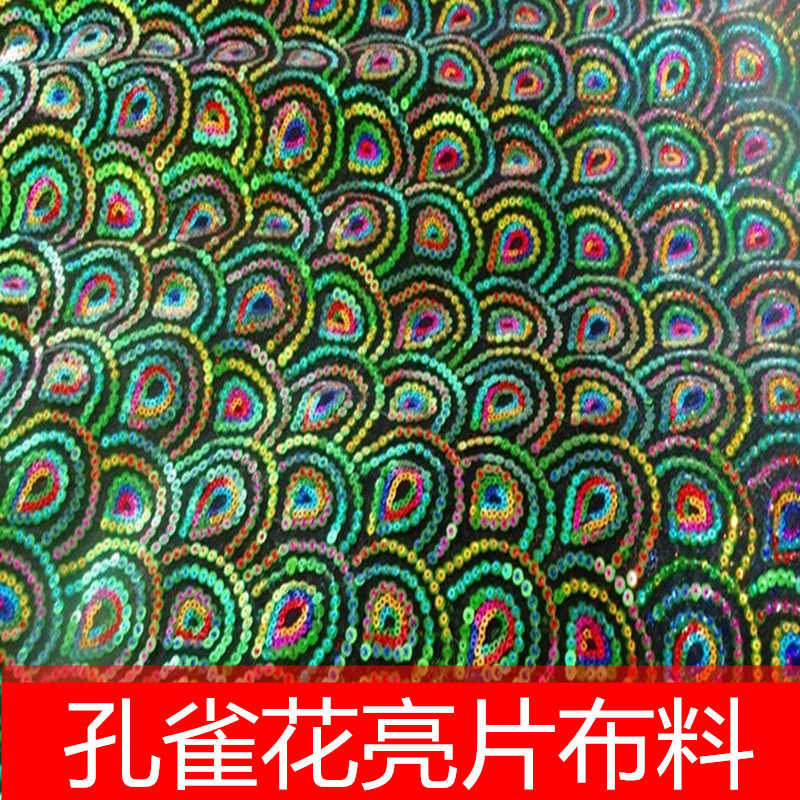 特价新款特色亮片布料/演出舞蹈面料/婚庆场景布料/窗帘舞台网纱