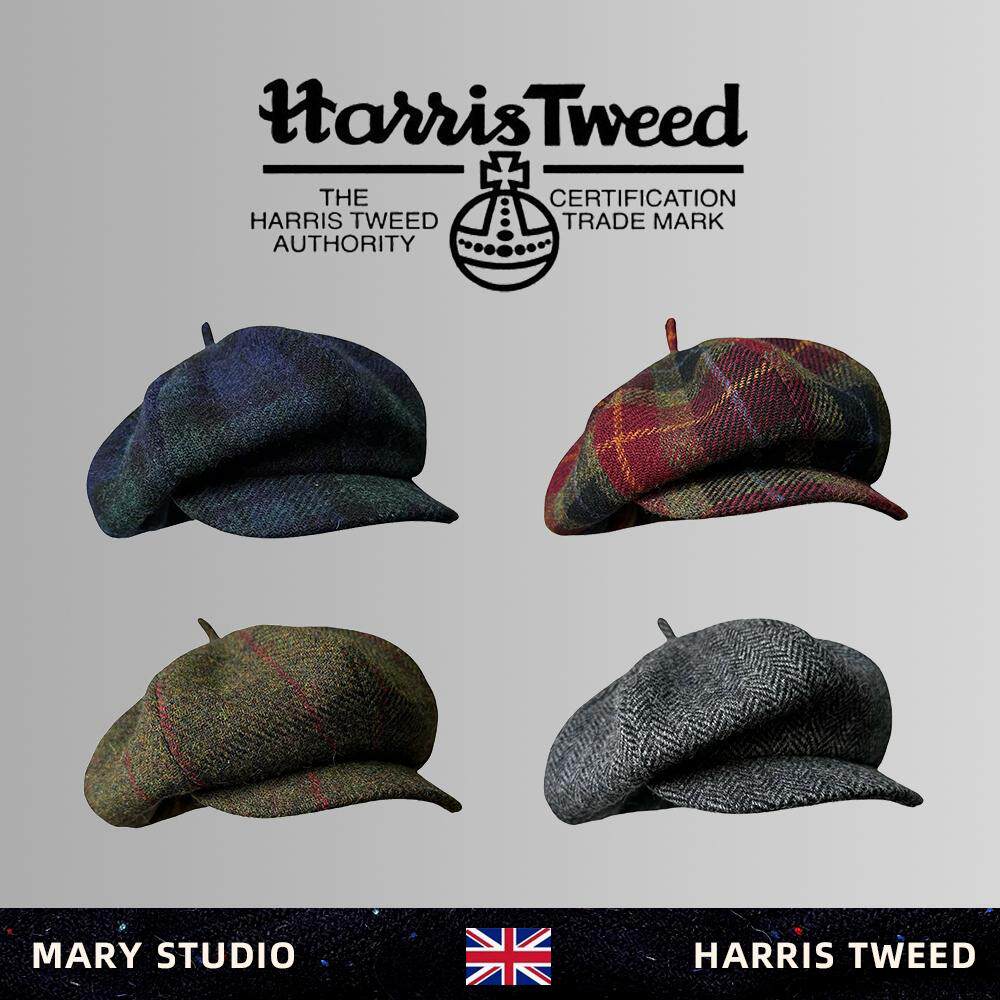 冬季100%羊毛保暖粗花呢报童帽HarrisTweed大版显脸小八角贝雷帽,服饰配件/皮带/帽子/围巾,帽子,淘宝优惠券,粉丝福利购,淘宝优惠卷