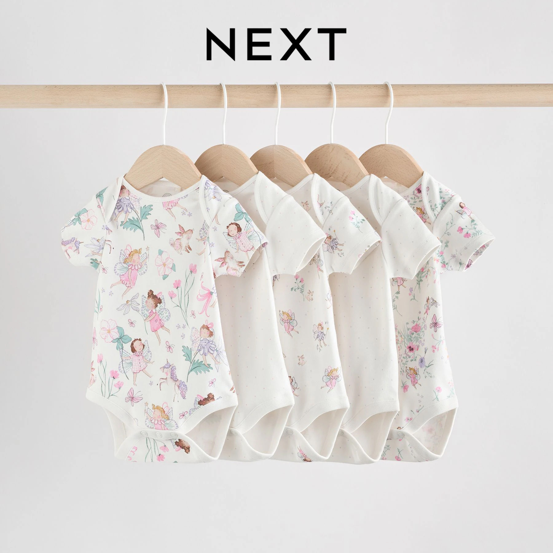 英国NEXT婴儿短袖三角爬服包屁衣