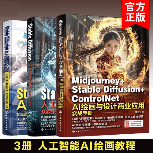 人工智能AI绘画教程绘画商业设计