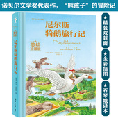 12岁儿童小学生课外童话故事绘本书青少年课外阅读读物儿童文学书籍化学工业出版 正版 社 尼尔斯骑鹅旅行记 世界名著美绘珍藏