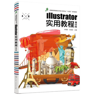 正版 Illustrator实用教程 精华版 许裔男 矢量绘制图形软件高等院校艺术设计专业教材 字体VI产品造型设计创意特效设计ai教程书籍