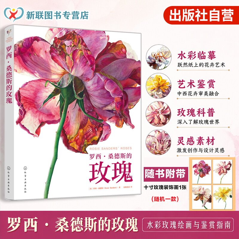 罗西桑德斯的玫瑰附玫瑰装饰画