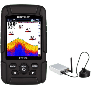 乐琦探鱼器可视高清钓鱼无线声纳手机声呐钓鱼神器遥控打窝船专用