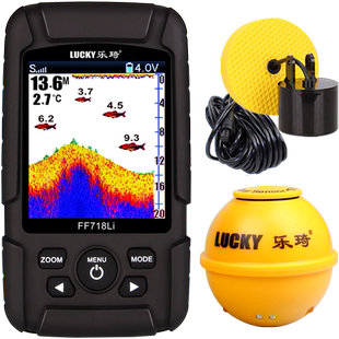 乐琦探鱼器钓鱼高清可视水下声纳超声波2025新款筏钓船用探鱼神器