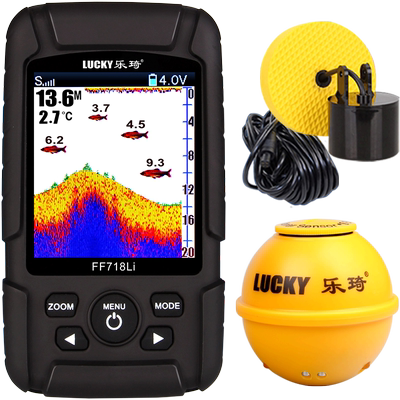 乐琦探鱼器钓鱼高清冬钓冰钓船用