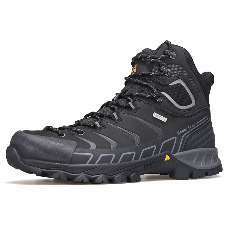 悍途高帮登山鞋男秋季真皮透气防水减震耐磨运动鞋轻便防滑雨鞋男,流行男鞋,高帮鞋,淘宝优惠券,粉丝福利购,淘宝优惠卷