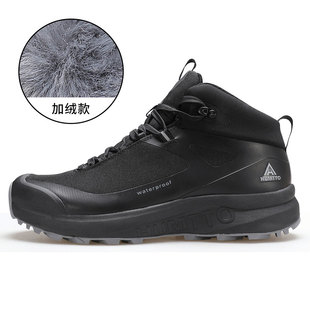 悍途雪地靴男冬季软底减震耐磨防滑加绒加厚保暖东北棉鞋高帮男鞋