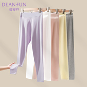 女士薄款 磨毛保暖裤 高腰打底裤 衬裤 纯棉秋裤 内穿修身 棉毛裤 秋冬季