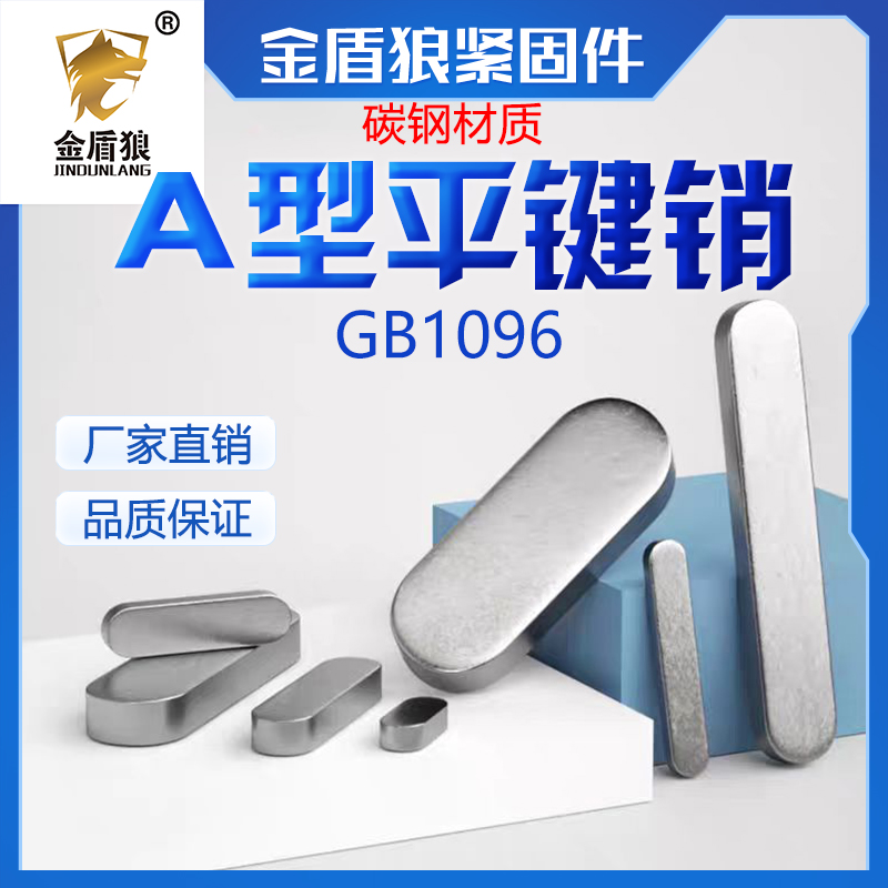 GB1096平键销键槽A型圆头键槽销