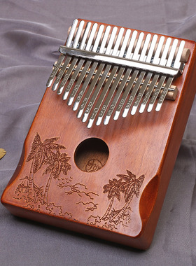 拇指琴21音手指琴17音电箱儿童学生减压乐器礼物卡林巴琴kalimba