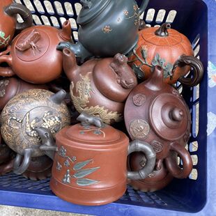 赔钱处理一批库存积压老壶名家纯手工宜兴紫砂壶石瓢顾景舟西施壶