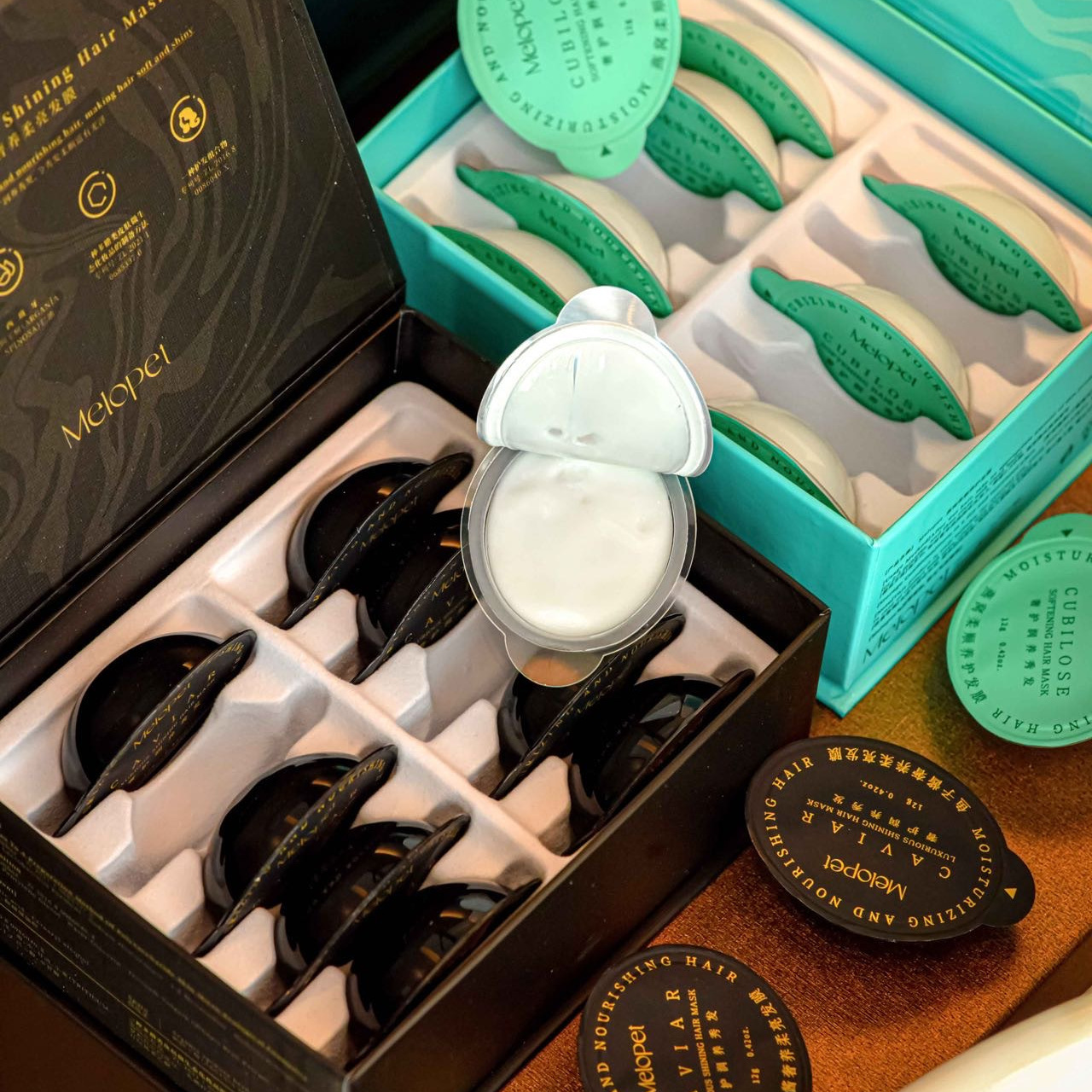 Melopet鱼子酱修护发膜