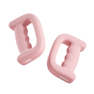 拳击哑铃空击健身家用手握负重耐力训练拳击跑步跳操家用D型哑铃