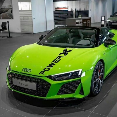 动力POWER英文创意贴纸个性炫酷机车前盖汽车身拉花反光防水改装