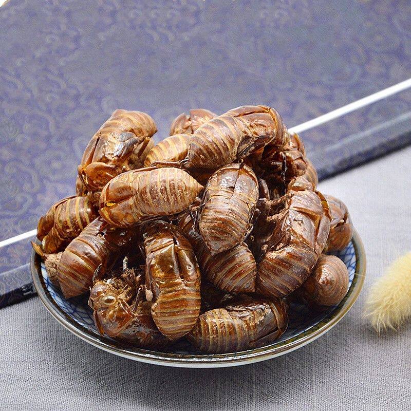 100克包邮野生爬了猴虫蜕/虫退/知了皮蝉蜕蝉蜕中药材农家壳蝉脱