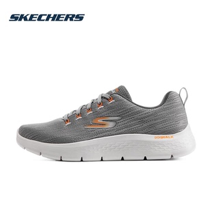健步鞋 绑带休闲鞋 轻质舒适软弹运动跑步 男鞋 Skechers斯凯奇春季