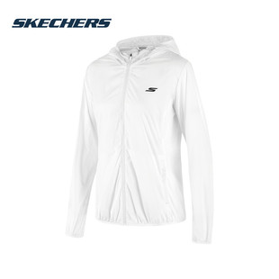 Skechers斯凯奇夏季新款女子梭织连帽外套速干运动衫