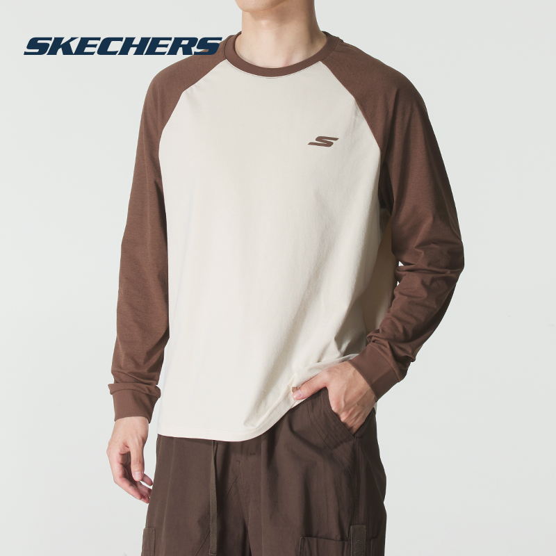 斯凯奇情侣款上衣官方正品男女同款套头衫26春季新款针织打底衫男,运动服/休闲服装,运动T恤,淘宝优惠券,粉丝福利购,淘宝优惠卷