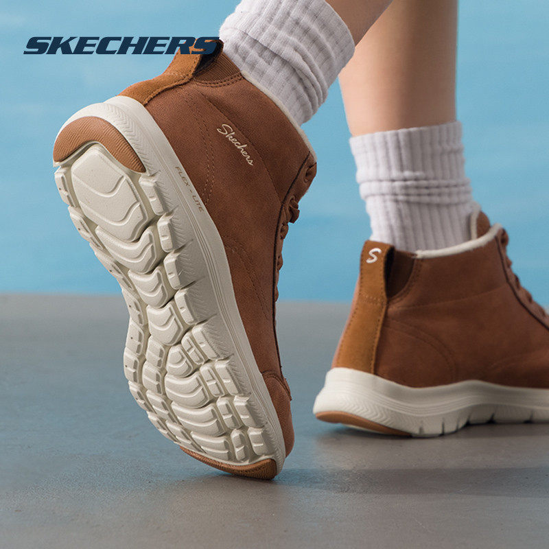 斯凯奇（Skechers）女鞋 冬季新款加绒中帮运动鞋时尚户外保暖雪,运动鞋new,运动休闲鞋,淘宝优惠券,粉丝福利购,淘宝优惠卷