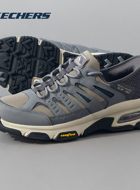 斯凯奇男鞋新款AIR-COOLED缓震运动鞋闪穿时尚休闲鞋 237322C