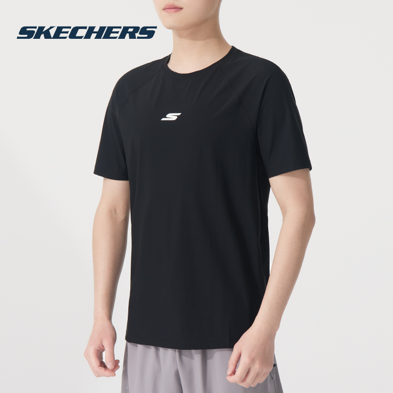 斯凯奇短袖男装女装运动T恤春季新款休闲上衣官方旗舰针织半袖男,运动服/休闲服装,运动T恤,淘宝优惠券,粉丝福利购,淘宝优惠卷