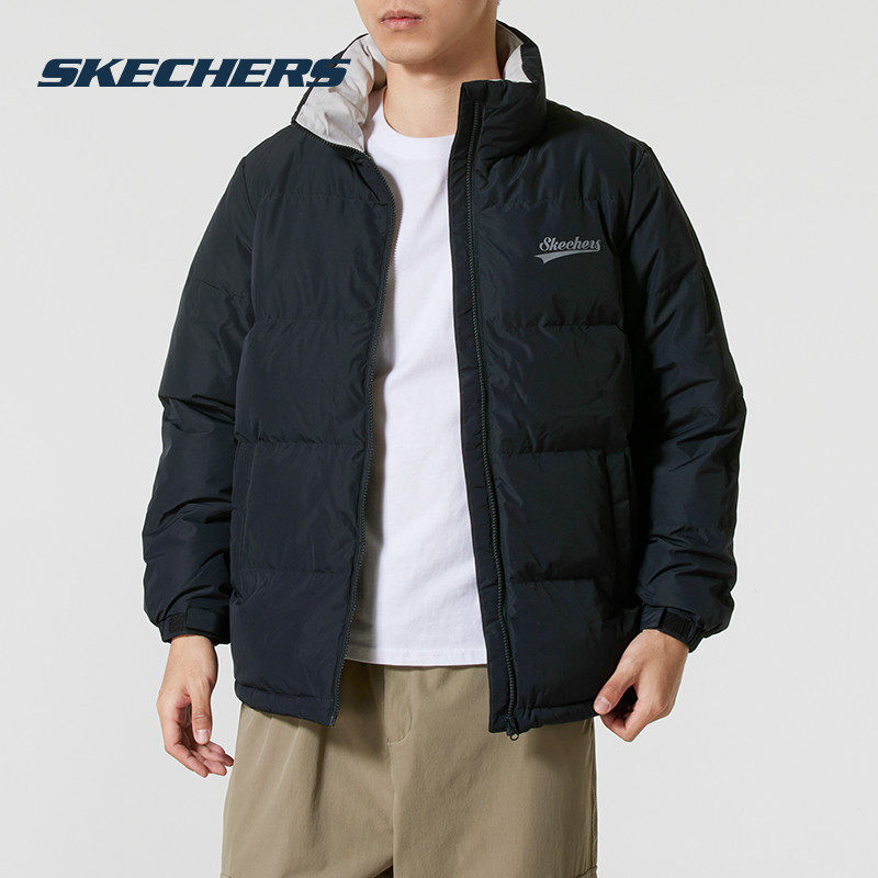 斯凯奇（Skechers）羽绒服男装女装新款春季情侣运动服户外出行防