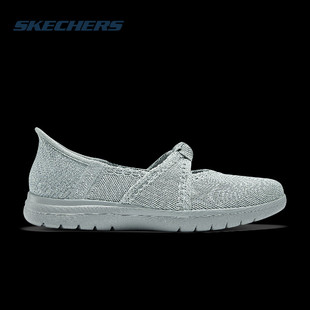 幸运叶子斯凯奇女鞋运动鞋穿脱休闲鞋健步鞋正品软底老人鞋