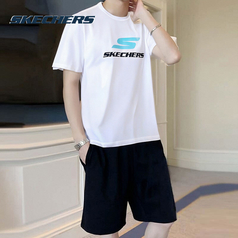 斯凯奇情侣款短袖官方正品T恤衫男装女装上衣春季新款纯白色半袖,运动服/休闲服装,运动T恤,淘宝优惠券,粉丝福利购,淘宝优惠卷