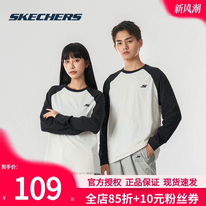 斯凯奇男女同款情侣长袖