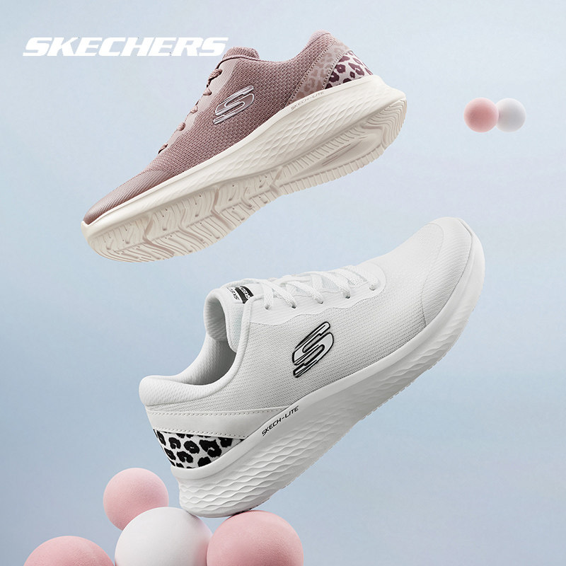 斯凯奇女鞋跑步鞋2026春季新款一脚蹬网面休闲鞋子轻便缓震运动鞋,运动鞋new,运动休闲鞋,淘宝优惠券,粉丝福利购,淘宝优惠卷