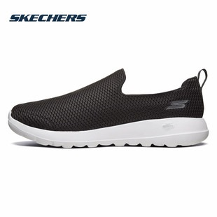 春季 男鞋 25新款 穿脱健步鞋 防滑老人 斯凯奇 软底网面鞋 Skechers
