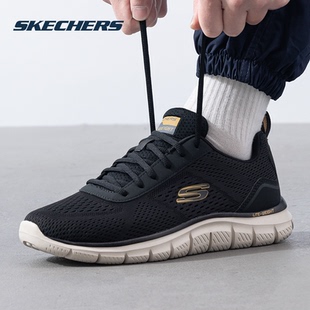 春季 男鞋 25新款 透气跑步鞋 轻 斯凯奇 软底减震运动鞋 Skechers