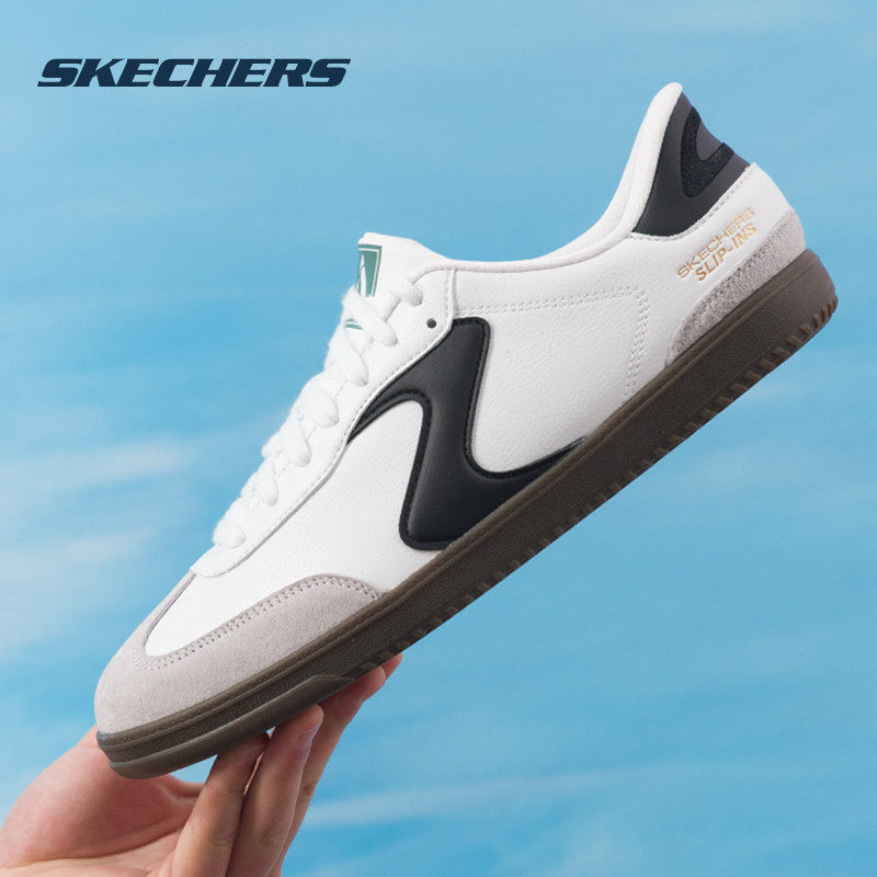 斯凯奇男鞋春季新款运动鞋官方正品休闲鞋白色低帮板鞋男士德训鞋,运动鞋new,运动休闲鞋,淘宝优惠券,粉丝福利购,淘宝优惠卷