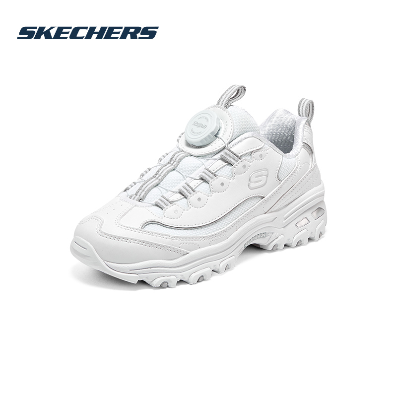 斯凯奇儿童运动鞋小白鞋