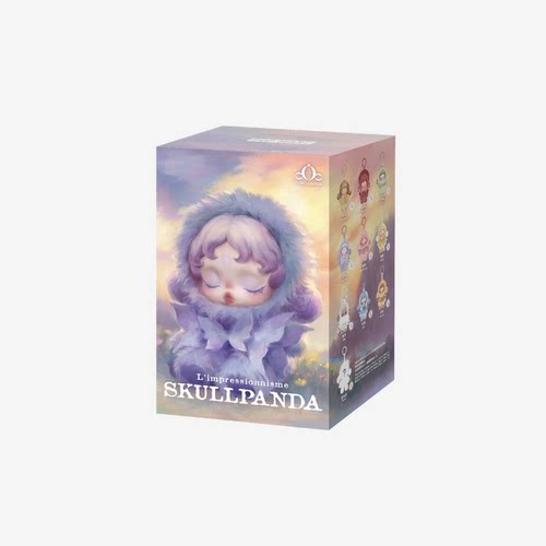 壹号泡泡玛特SKULLPANDA光织园系列sp搪胶毛绒挂件公仔盲盒潮玩