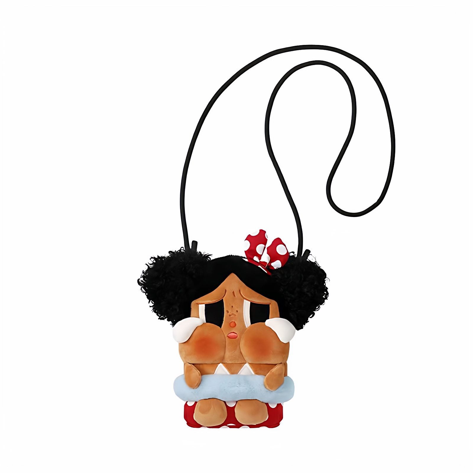 POPMART泡泡玛特CRYBABY Vacation Mode 0n系列毛绒迷你斜挎包潮