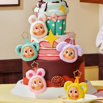 POPMART泡泡玛特星星人美味时刻系列耳机包盲盒周边礼物