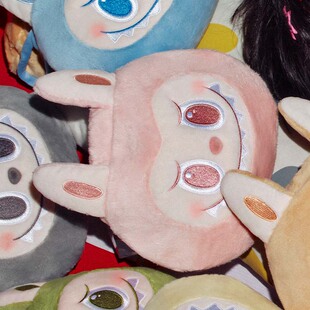 POPMART泡泡玛特labubu怪味便利店系列拉布布鱼籽福袋收纳包盲盒