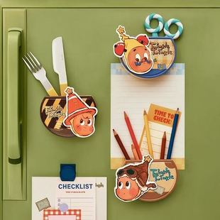 POPMART泡泡玛特123！星星人系列盲盒封口夹磁吸收纳盒套组冰箱贴