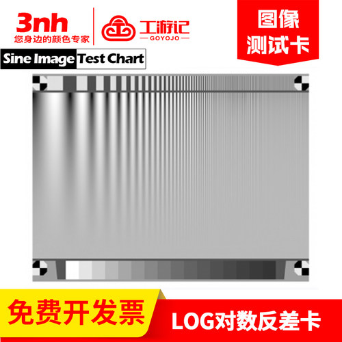 对数降低定制Log测试卡图