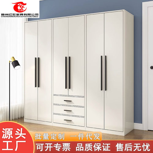衣柜卧室家用现代简约实木小户型柜子出租房经济型衣橱简易组装